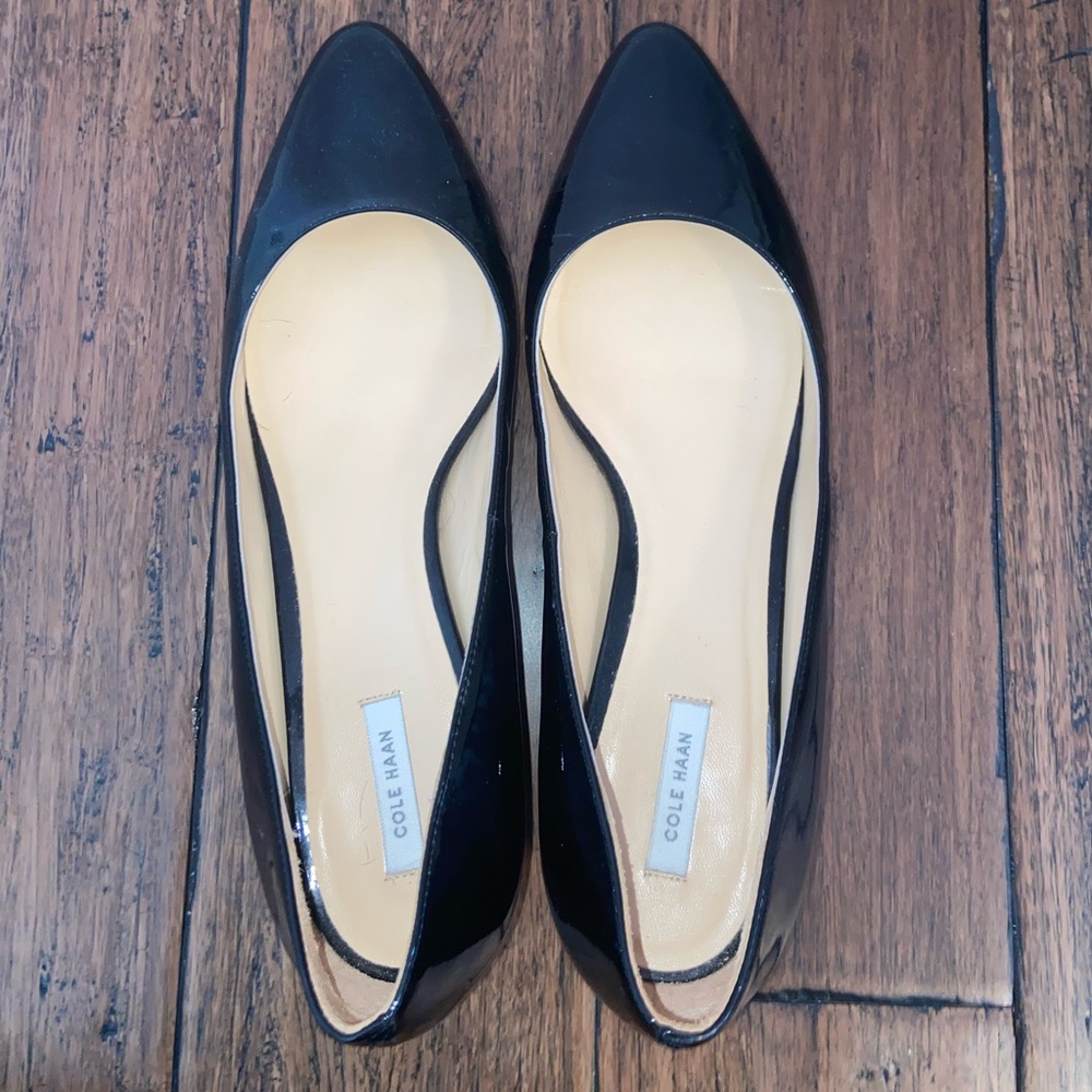 Cole Haan women’s Catalina wedge pump (black)